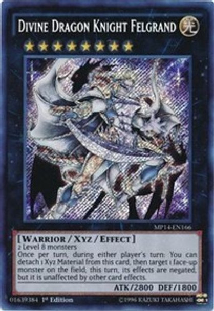 MP14-EN166 Divine Dragon Knight Felgrand (Secret Rare) <1st>