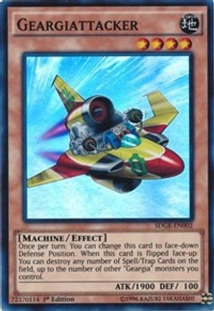 SDGR-EN002 Geargiattacker (Super Rare) <1st>