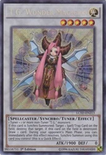 LC5D-EN213 T.G. Wonder Magician (Secret Rare) <1st>