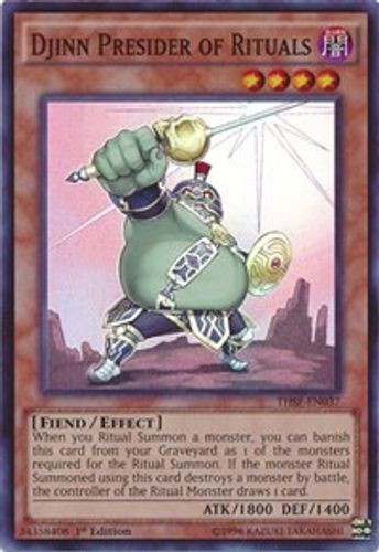 THSF-EN037 Djinn Presider of Rituals (Super Rare) <Unl>