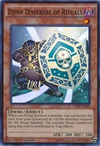 THSF-EN040 Djinn Disserere of Rituals (Super Rare) <Unl>