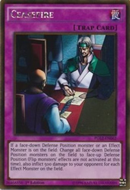 PGL2-EN062 Ceasefire (Gold Rare) <1st>