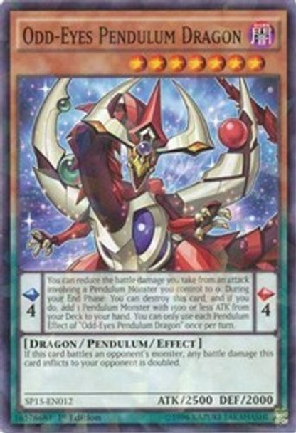 SP15-EN012 Odd-Eyes Pendulum Dragon (Shatterfoil Rare) <1st>