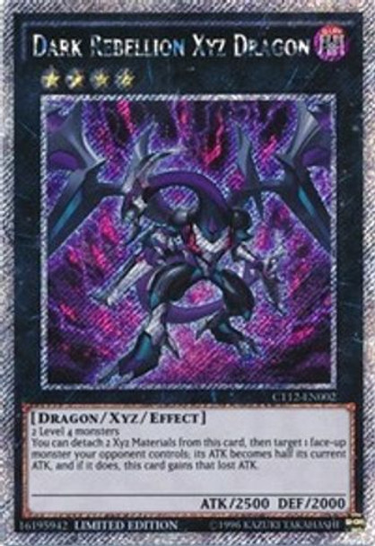 CT12-EN002 Dark Rebellion Xyz Dragon (Secret Rare) <Ltd>