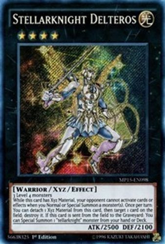 MP15-EN098 Stellarknight Delteros (Secret Rare) <1st>