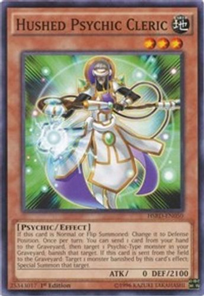 HSRD-EN050 Hushed Psychic Cleric (Common) <1st>