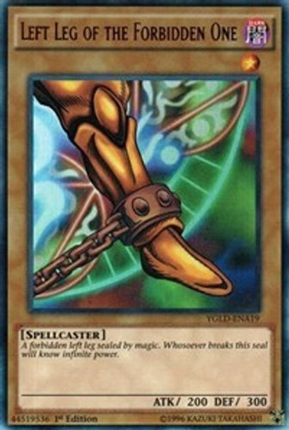 YGLD-ENA19 Left Leg of the Forbidden One (A) (Ultra Rare) <1st>