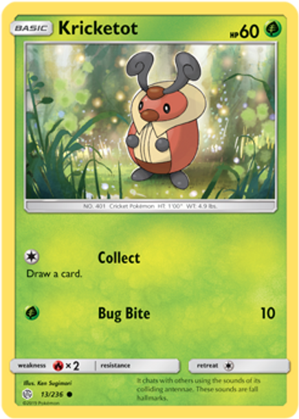 SM12-CEC-013/236C Kricketot (Reverse Holo)