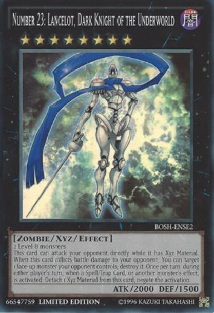 BOSH-ENSE2 Number 23: Lancelot, Dark Knight of the Underworld (Super Rare) <Ltd>