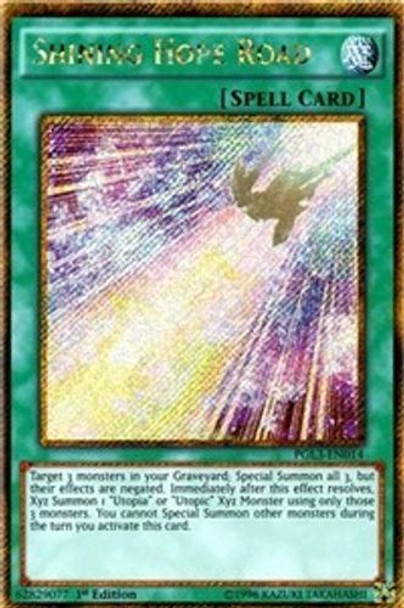 PGL3-EN014 Shining Hope Road (Gold Secret Rare) <1st>