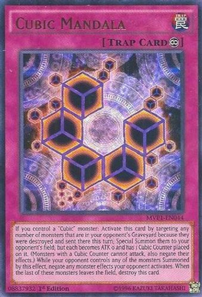 MVP1-EN044 Cubic Mandala (Ultra Rare) <1st>