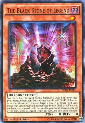 LDK2-ENJ05 The Black Stone of Legend (Ultra Rare) <1st>