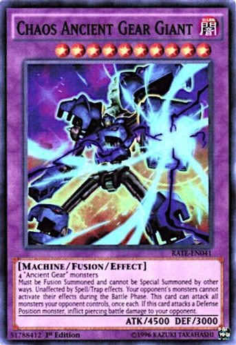 RATE-EN041 Chaos Ancient Gear Giant (Super Rare) <1st>