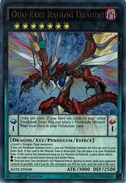 RATE-EN048 Odd-Eyes Raging Dragon (Ultra Rare) <1st>