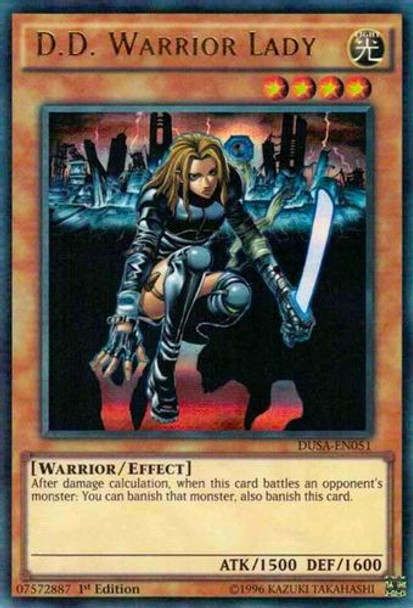 DUSA-EN051 D.D. Warrior Lady (Ultra Rare) <1st>