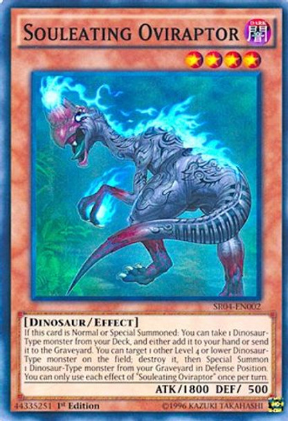 SR04-EN002 Souleating Oviraptor (Super Rare) <1st>