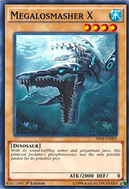 SR04-EN003 Megalosmasher X (Common) <1st>