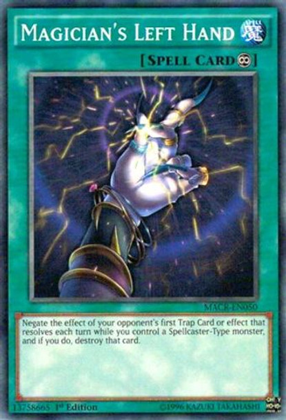 MACR-EN050 Magician's Left Hand (Common) <1st>
