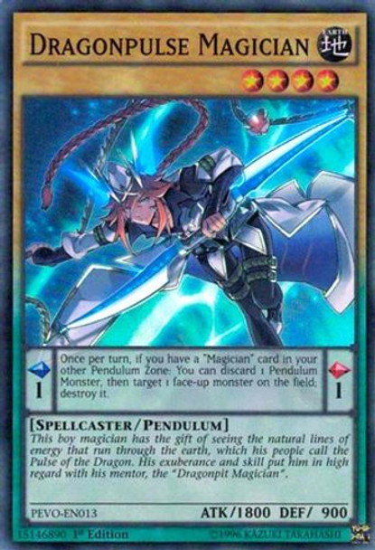 PEVO-EN013 Dragonpulse Magician (Super Rare) <1st>