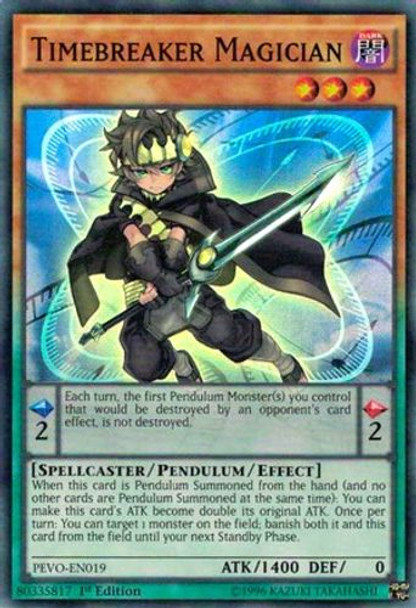 PEVO-EN019 Timebreaker Magician (Super Rare) <1st>