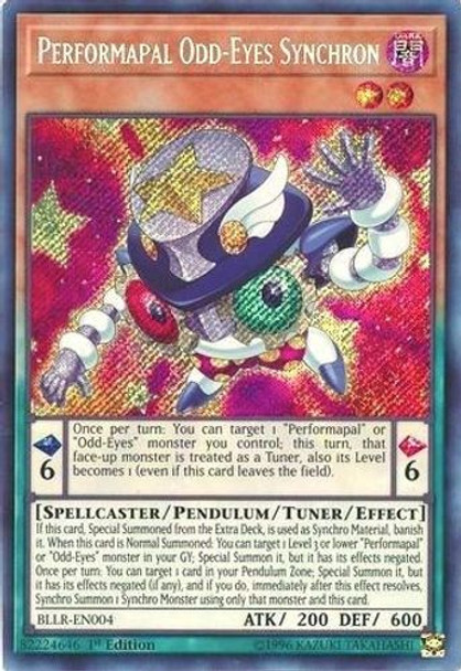 BLLR-EN004 Performapal Odd-Eyes Synchron (Secret Rare) <1st>