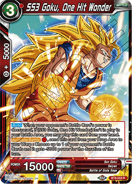BT08-003R SS3 Goku, One Hit Wonder