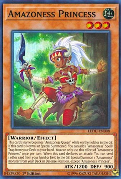 LEDU-EN008 Amazoness Princess (Super Rare) <1st>