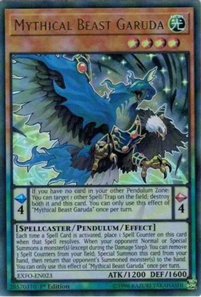 EXFO-EN023 Mythical Beast Garuda (Ultra Rare) <1st>