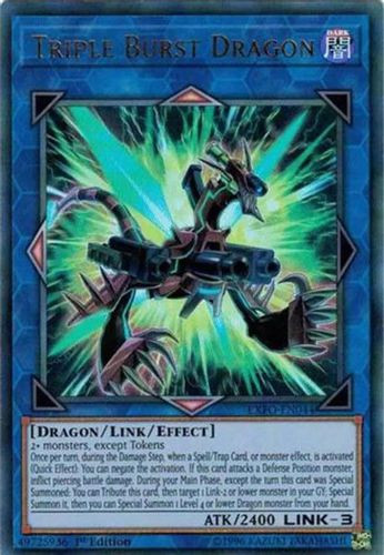 EXFO-EN044 Triple Burst Dragon (Ultra Rare) <1st>