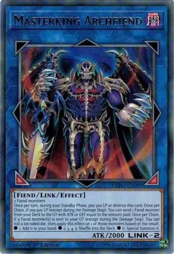 EXFO-EN090 Masterking Archfiend (Rare) <1st>