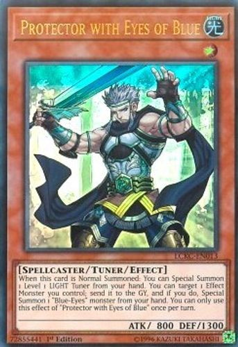 LCKC-EN013 Protector with Eyes of Blue (Ultra Rare) <Unl>