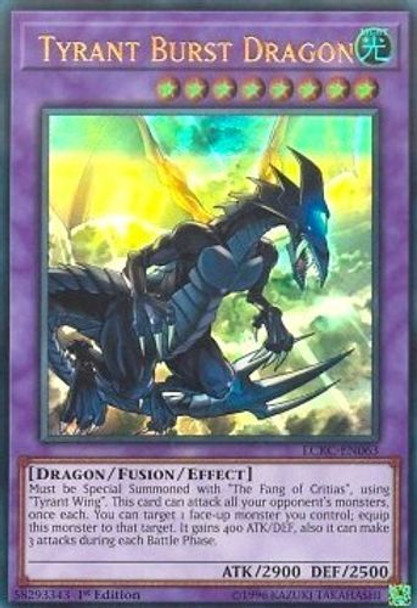 LCKC-EN063 Tyrant Burst Dragon (Ultra Rare) <1st>