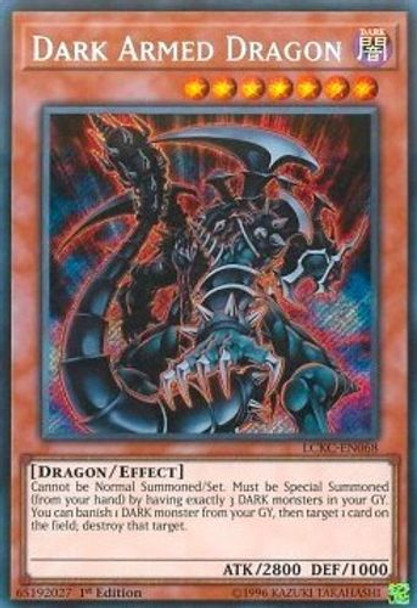 LCKC-EN068 Dark Armed Dragon (Secret Rare) <1st>