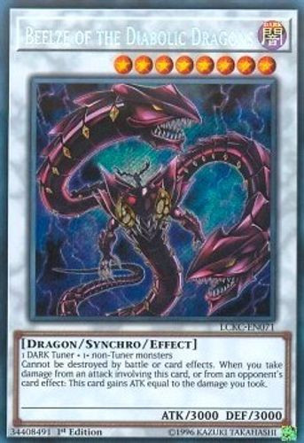 LCKC-EN071 Beelze of the Diabolic Dragons (Secret Rare) <Unl>