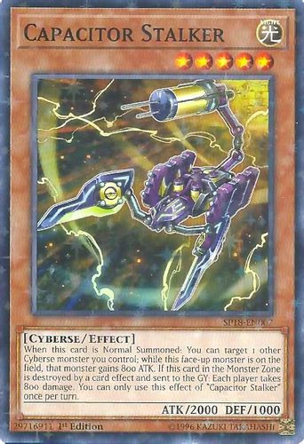 SP18-EN007 Capacitor Stalker (Starfoil Rare) <1st>