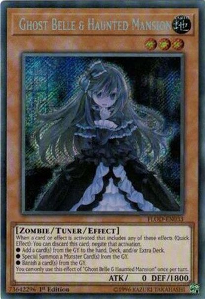 FLOD-EN033 Ghost Belle & Haunted Mansion (Secret Rare) <1st>