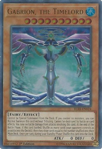 BLRR-EN024 Gabrion, the Timelord (Ultra Rare) <1st>