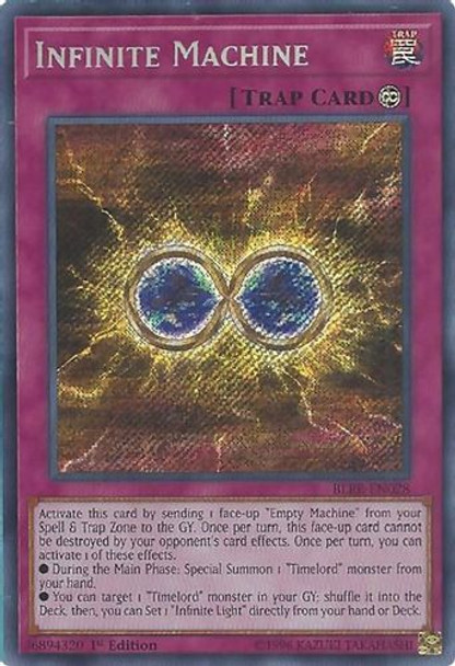 BLRR-EN028 Infinite Machine (Secret Rare) <1st>