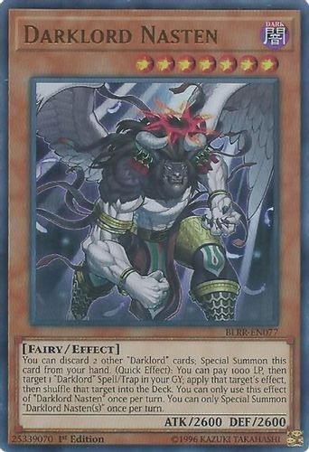 BLRR-EN077 Darklord Nasten (Ultra Rare) <1st>