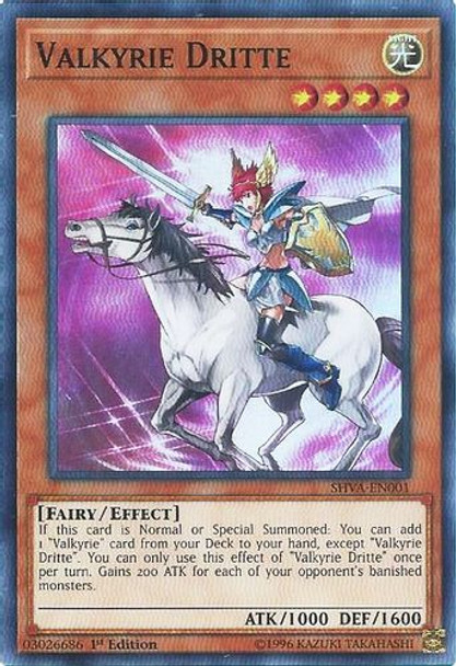 SHVA-EN001 Valkyrie Dritte (Super Rare) <1st>