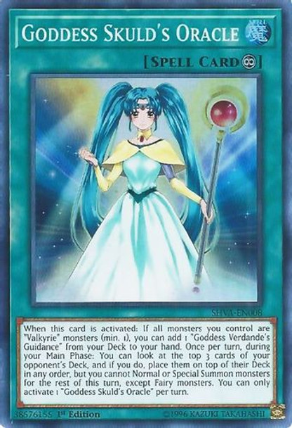 SHVA-EN008 Goddess Skuld's Oracle (Super Rare) <1st>