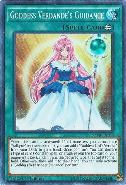 SHVA-EN009 Goddess Verdande's Guidance (Super Rare) <1st>