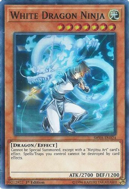 SHVA-EN024 White Dragon Ninja (Super Rare) <1st>