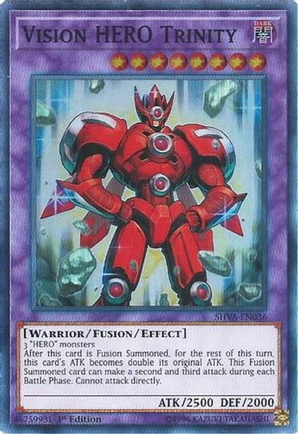 SHVA-EN036 Vision HERO Trinity (Super Rare) <1st>