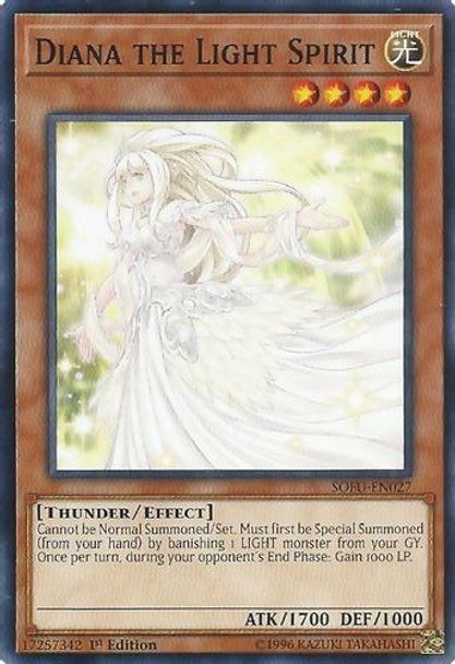 SOFU-EN027 Diana the Light Spirit (Common) <1st>