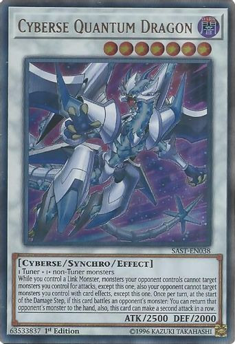 SAST-EN038 Cyberse Quantum Dragon (Ultra Rare) <1st>