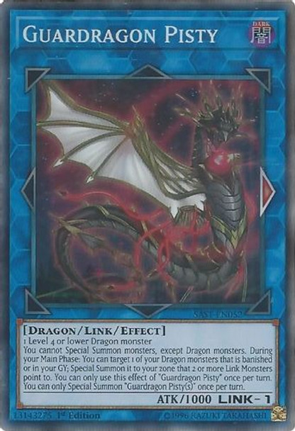 SAST-EN052 Guardragon Pisty (Super Rare) <1st>