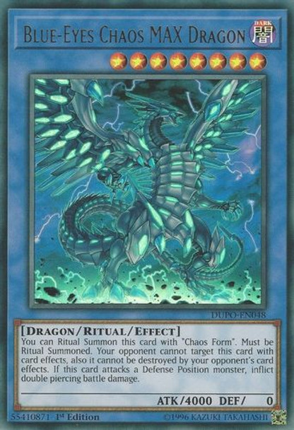 DUPO-EN048 Blue-Eyes Chaos MAX Dragon (Ultra Rare) <1st>