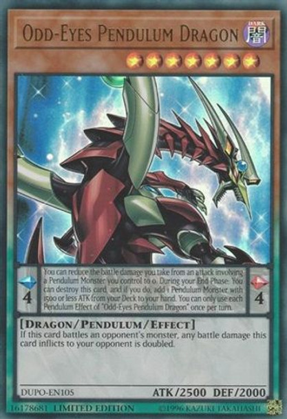 DUPO-EN105 Odd-Eyes Pendulum Dragon (Ultra Rare) <Ltd>