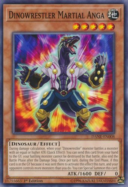 DANE-EN008 Dinowrestler Martial Anga (Common) <1st>